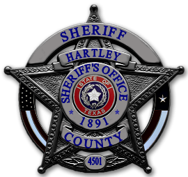 Hartley County Sheriff’s Office star badge